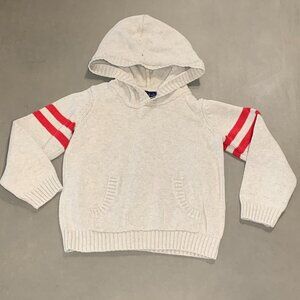 Janie and Jack Hooded Knit Sweater – Size 4